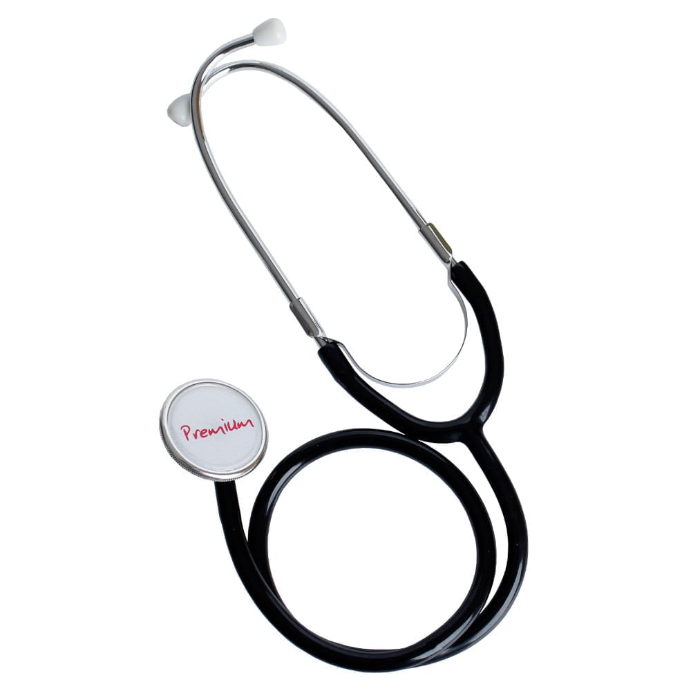Estetoscopio Simples Preto Premium