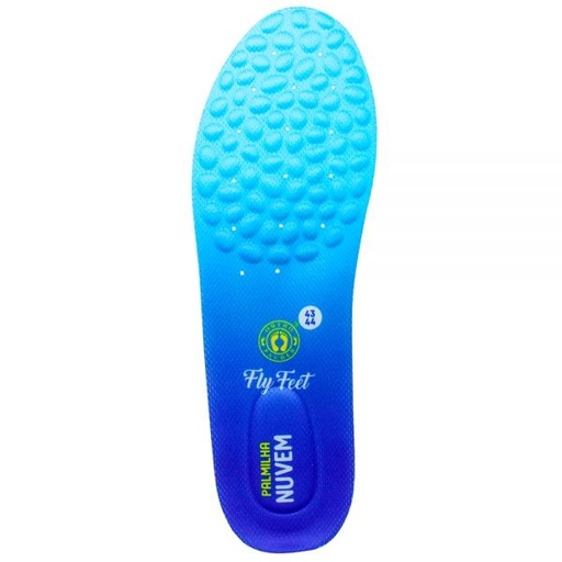 AC039 - Palmilha Ortopedica Fly Feet Nuvem - 39/40 Ortho Pahuer Lote:AC0392678