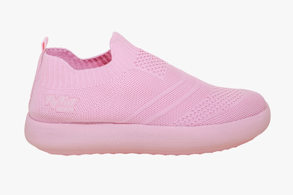 AC357 - Tenis Ortopedico FlyFeet Nuvem Knit - 38/39 - ROSA Lote:AC3571564