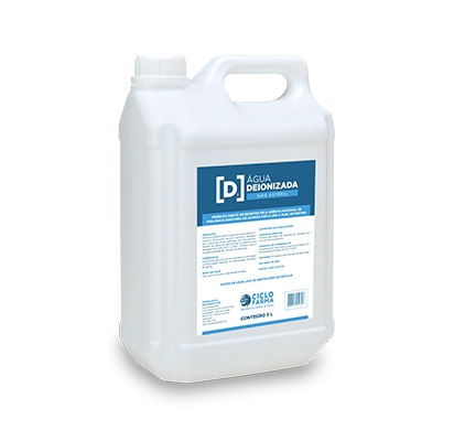 [7898917052327] Água Deionizada Ciclo Farma - 5000mL