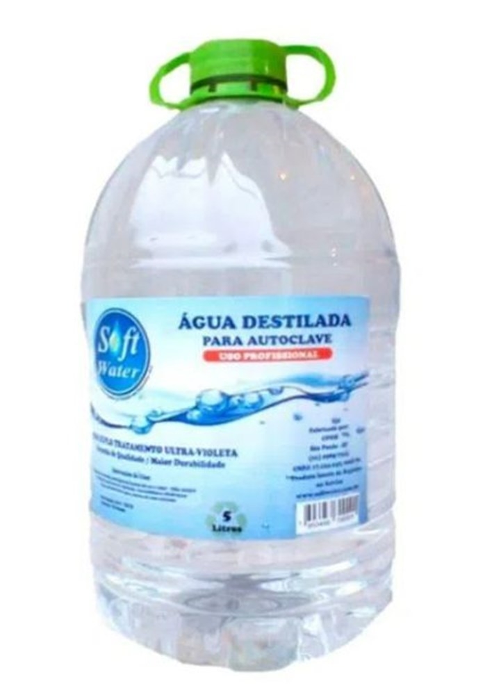 Água Destilada Para Autoclave Soft Water - CPOH 5000mL