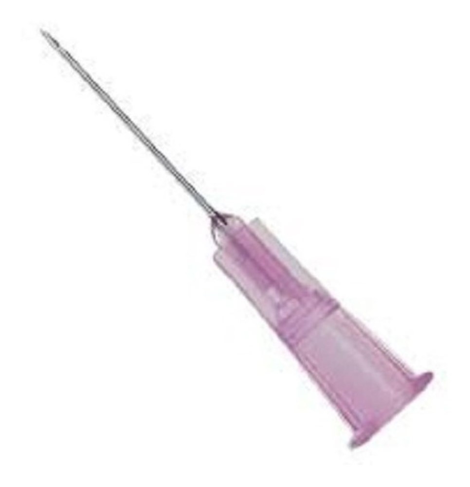 [7898652371936] Agulha 20X0,55mm 24g Violeta 1un Medix