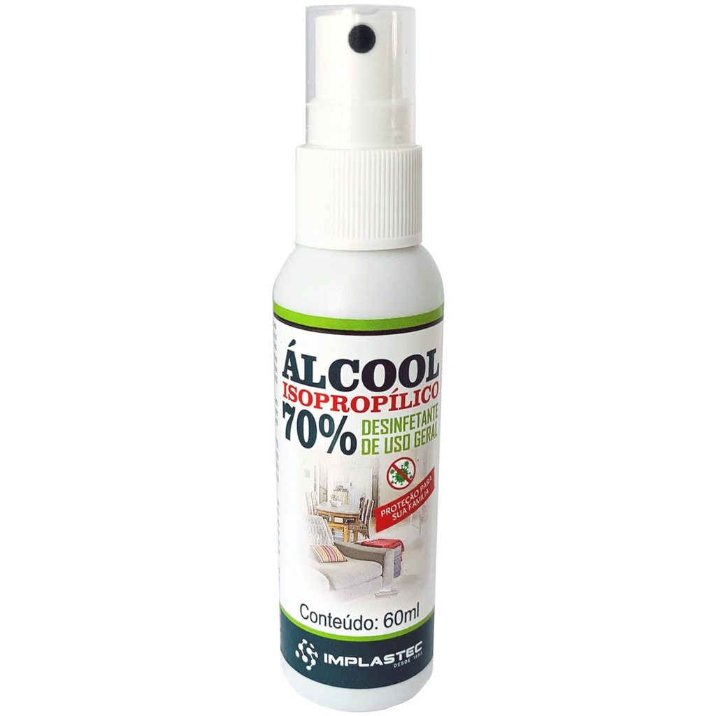 Alcool Isopropilico 70% Pump 60ml