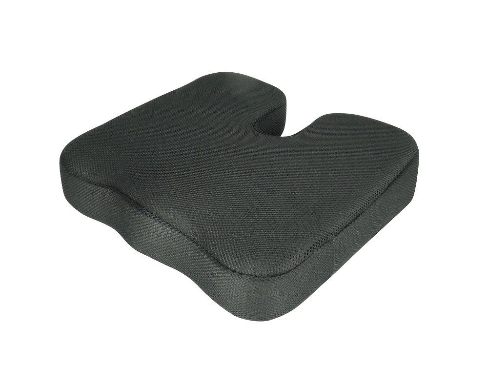 Almofada Coccix Padrao Preta Genere Latex Perfetto