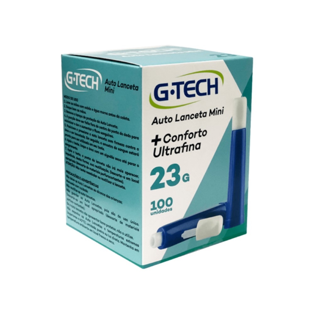 Auto Lanceta G-Tech Mini 23G c/100 un