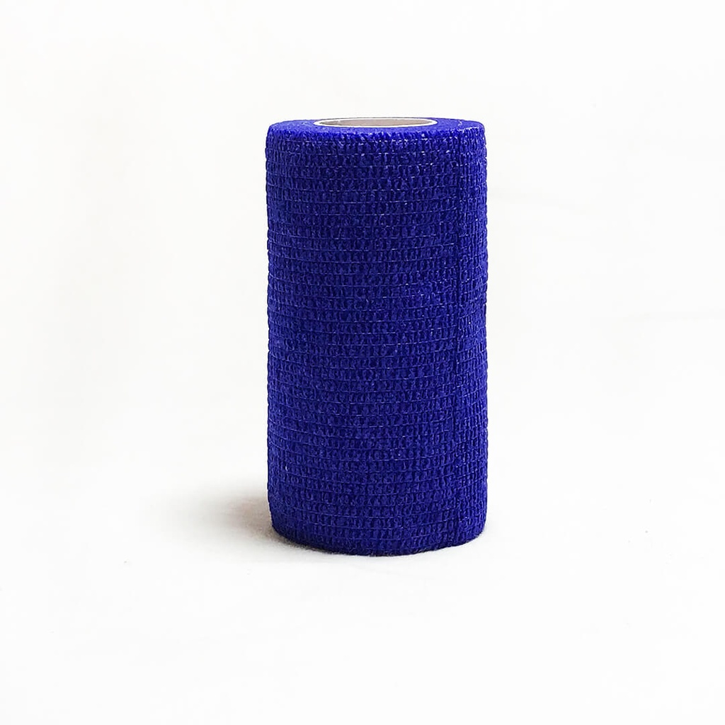 Bandagem Elastica Auto-Aderente Aktive Cohesive Tape 10 CM Azul