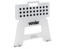 Banqueta Plastica Dobravel Branca 220mm Vonder
