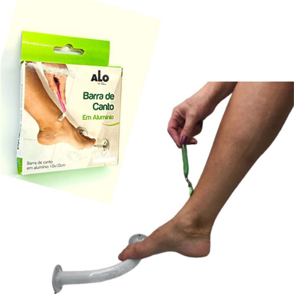 Barra de Apoio Cromada de Canto BCC Alo