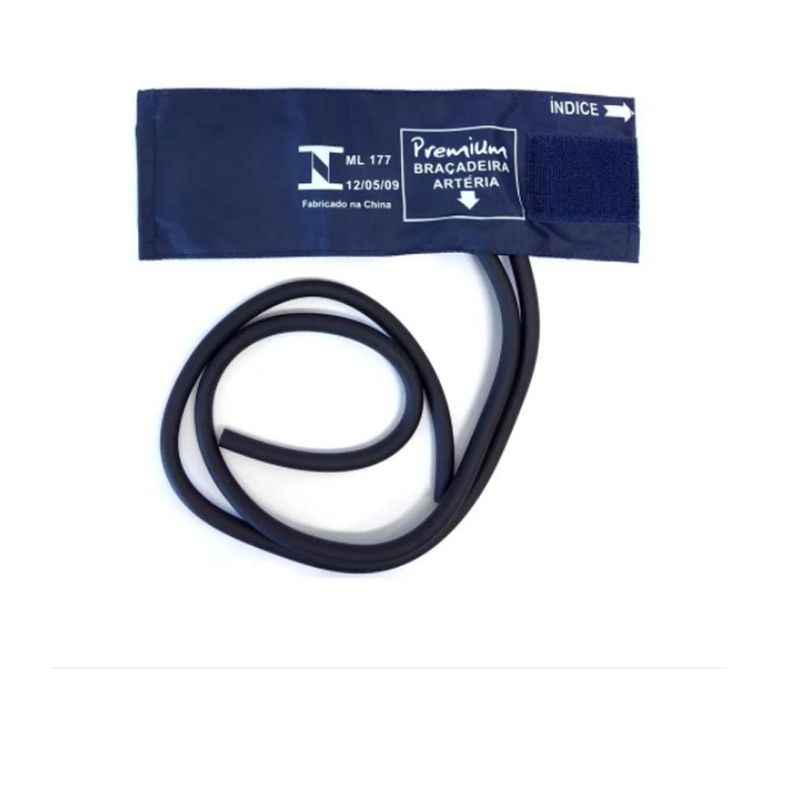 Braçadeira Nylon e Vel-Cro Adulto/Adolescente 18-35cm Premium