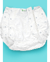 Calça Plastica Standard Com Botao (Branco) Tam GG 52/54 - Senior Care