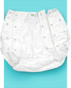 Calça Plastica Standard Com Botao (Branco) Tam P 40/42 - Senior Care