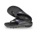 Chinelo Ortopedico Fly Feet c/ Arco e Piloto Total Support Preto 39 Ortho Pahuer AC355