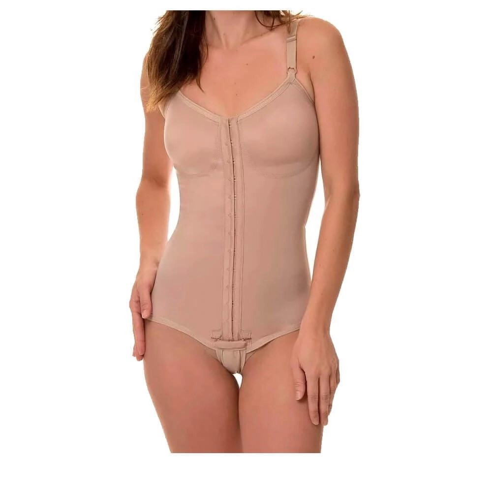 [7909399212557] Cinta Pos Cirurgica Estilo Body Lipoaspiraçao M Chocolate 60602 New Form