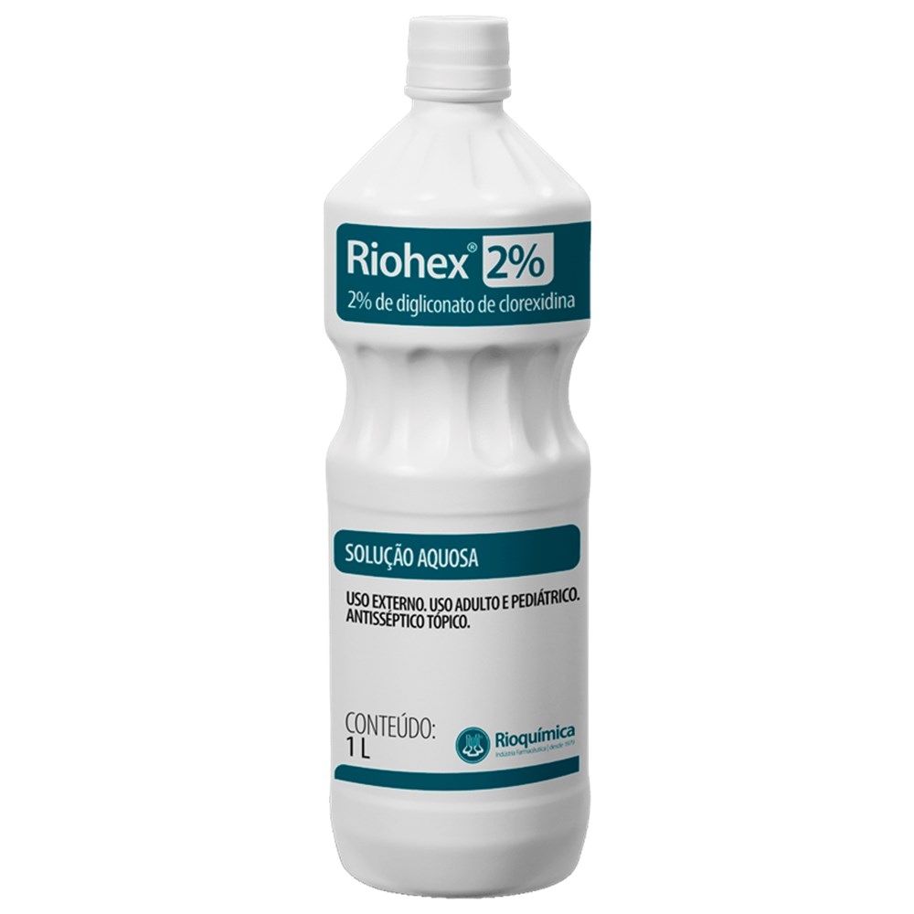 [7897780209920] Clorexidina 0,2% Solução Aquosa 1000ml Riohex Rioquimica