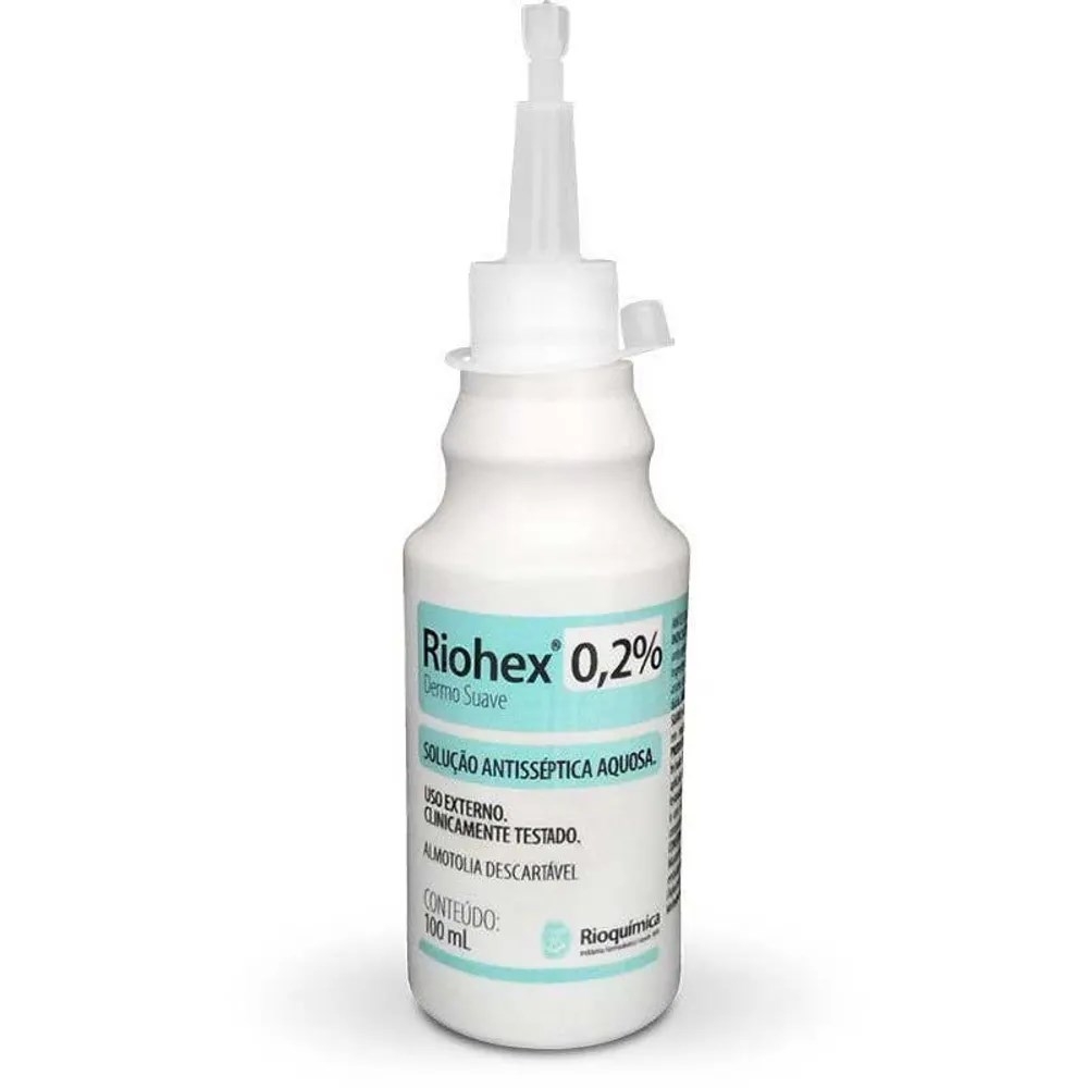 Clorexidina 0,2% Solução Aquosa 100ml Riohex Rioquimica