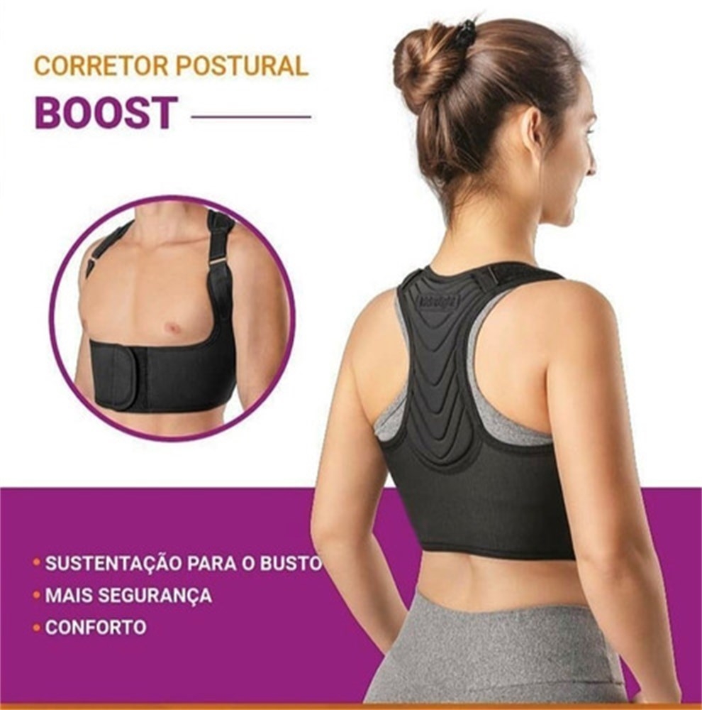 Corretor Postural Boost P Hidrolight OR1452