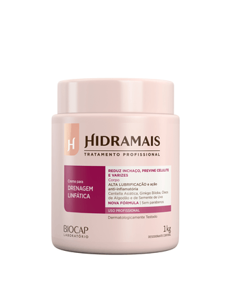 [7896369126009] Creme Drenagem Linfatica 1KG Hidramais