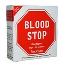 Curativo Blood Stop Redondo C/500un Bege AMP Produtos Terapeutica