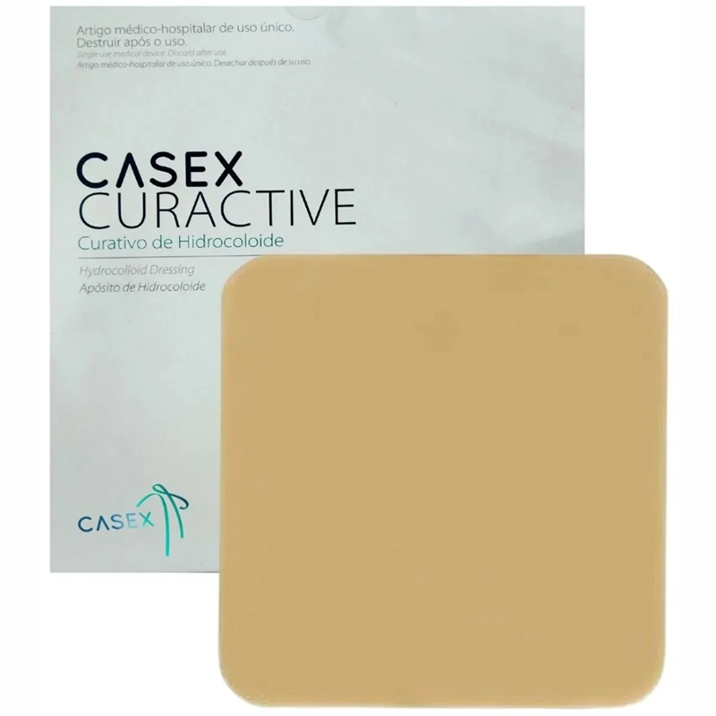 Curativo Hidrocoloide Extra Fino 10,0 x 10,0 1un Casex H310