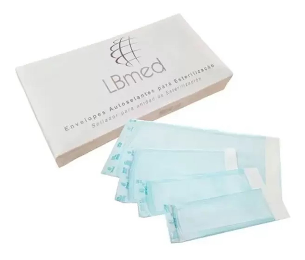 Envelope Auto Selante Grau Cirurgico 150x250mm 100un – LBmed