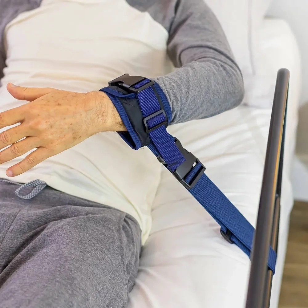 Faixa de Contençao de Punhos ou Tornozelos P/ Acamados - (Par) - Perfetto Mobilitta