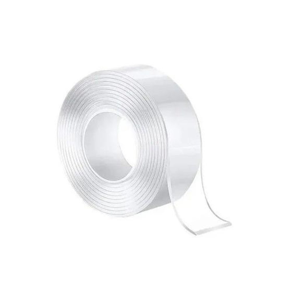 [7898715330375] Fita de Silicone 2,50cm x 1,50m Rolo Transp SkinUpper