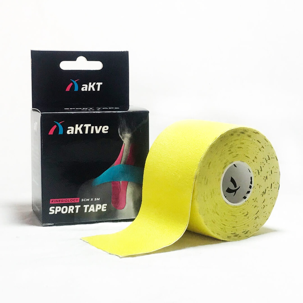 Fita Kinesio Aktive Sport 5 CM X 5 MTS Amarela