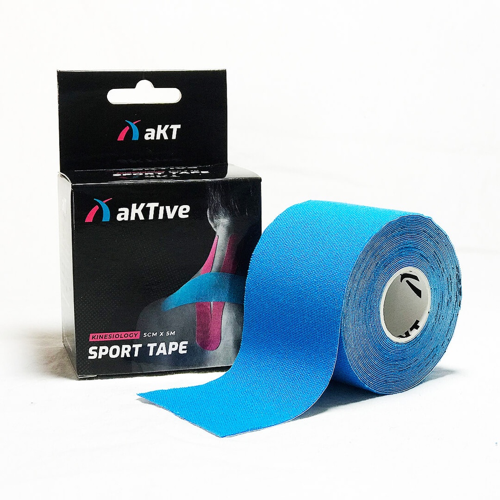 Fita Kinesio Aktive Sport 5 CM X 5 MTS Azul