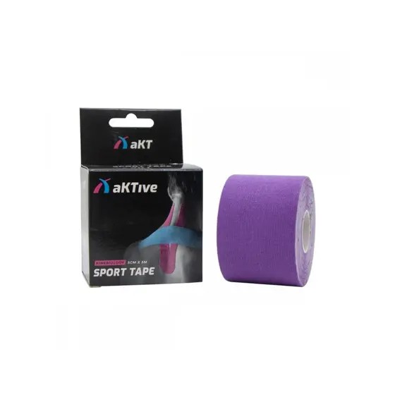 Fita Kinesio Aktive Sport 5 CM X 5 MTS Purpura