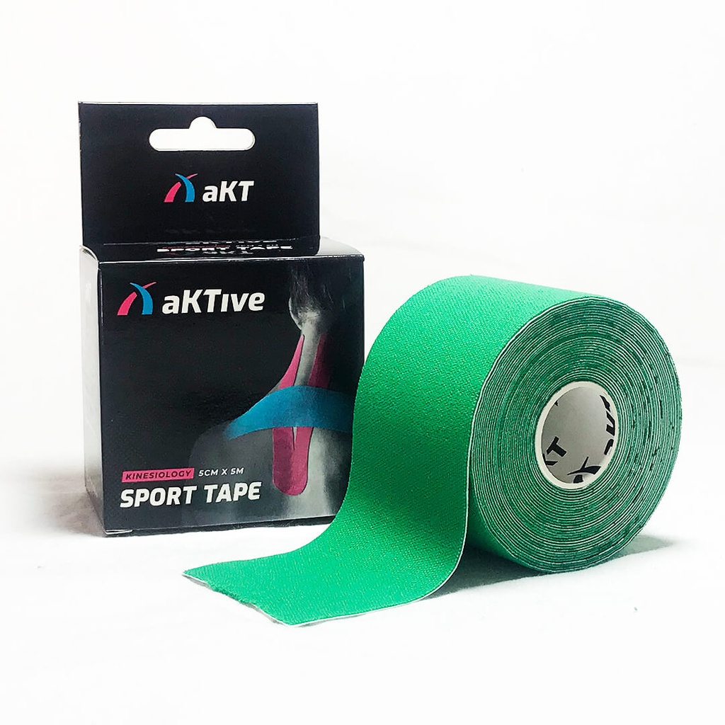 Fita Kinesio Aktive Sport 5 CM X 5 MTS Verde