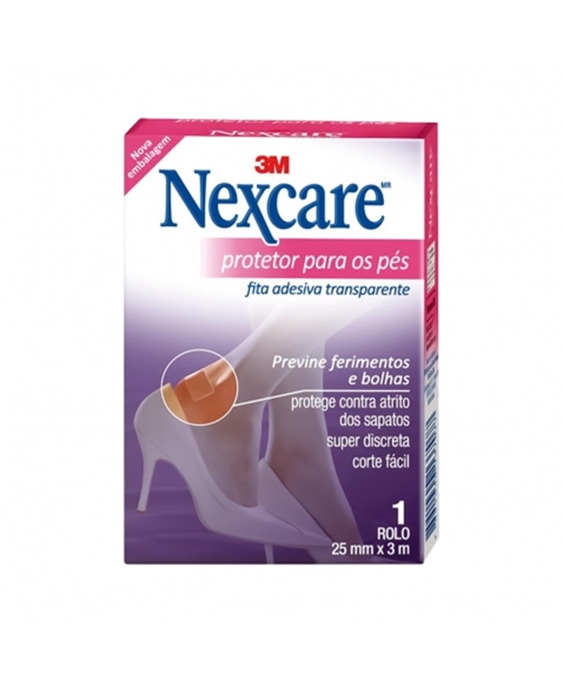 Fita Protetora Para Pes Rolo.25X3M Nexcare 3M