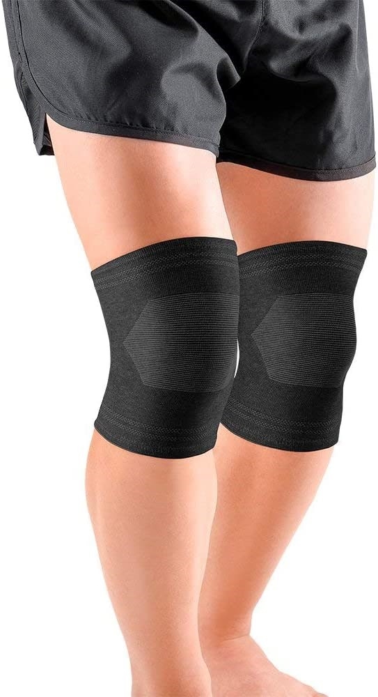 Joelheira Elastica Bamboo Preto P Hidrolight EL09