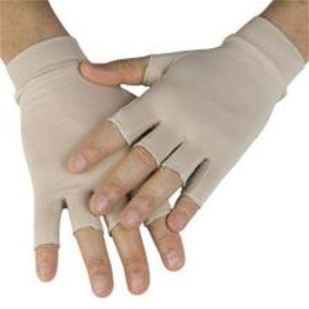 Luva Curta com Protecao UV Chocolate P New Form 81001