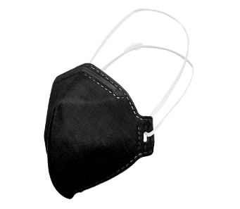 Mascara Respiratoria Descartavel PFF2CO Preta AirProt AllProt