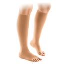 Meia de Compressão de Malha Plana Flat Strong Venosan Panturrilha 3/4 30-40 AD XXG Pe Aberto Bege