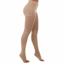 Meia de Compressao Venosan 6000 20-30 AT Meia Calça G Pe Aberto Bege