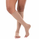 Meia de Compressão Venosan Comfortline Cotton Curta Panturrilha 3/4 20-30 M Pe Aberto Bege