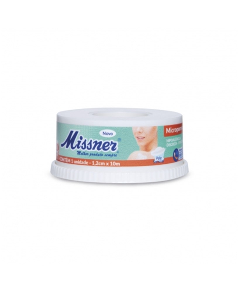 Micropore Branco 1.2CM X 10M Missner