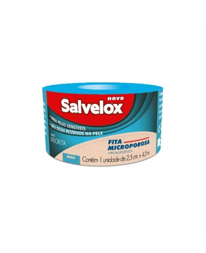 Micropore Bege 2.5CM X 4.5M Salvelox