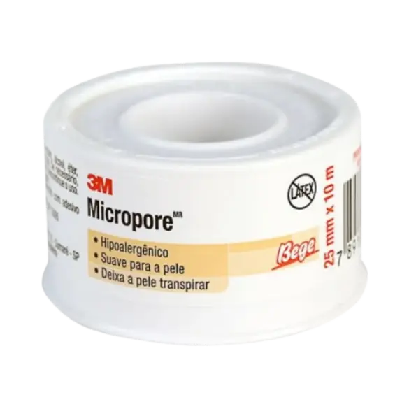 Micropore Bege 3M 2.5CM X 10M