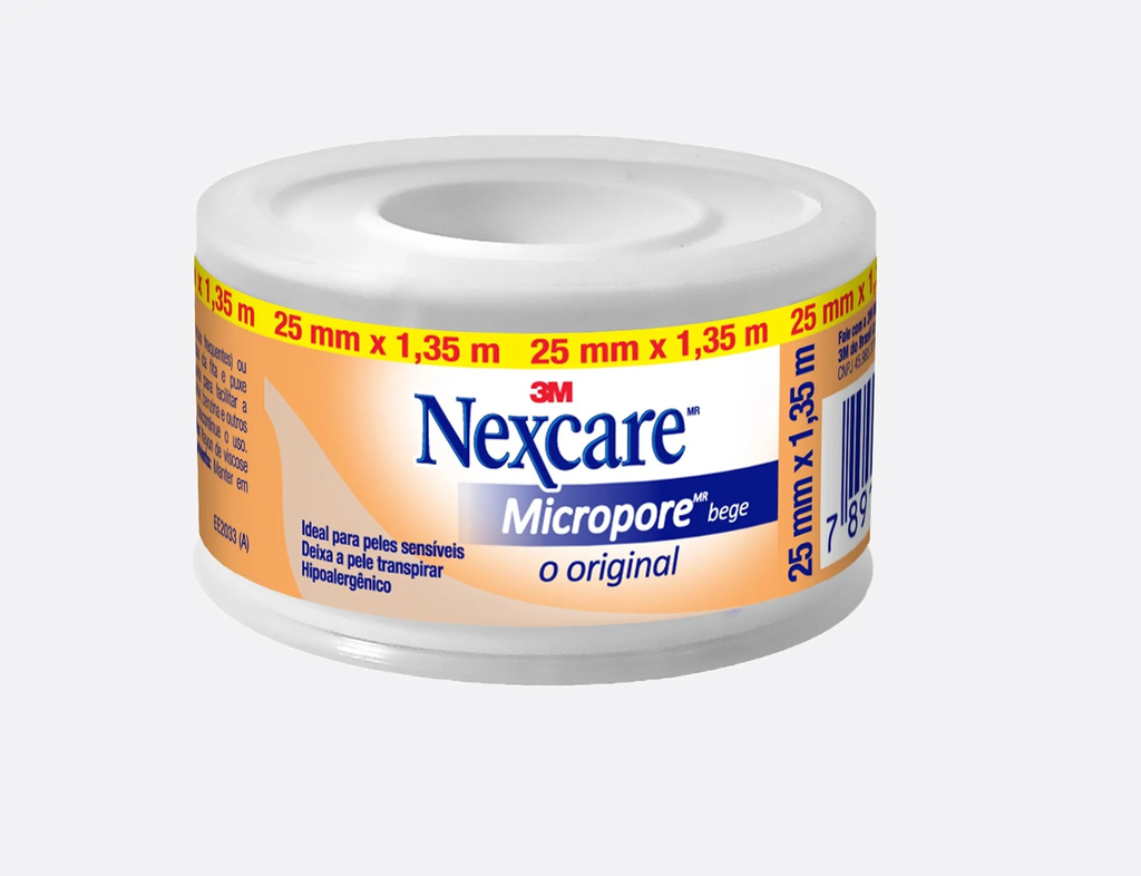 Micropore Bege 3M 2.5CM X 1.35M