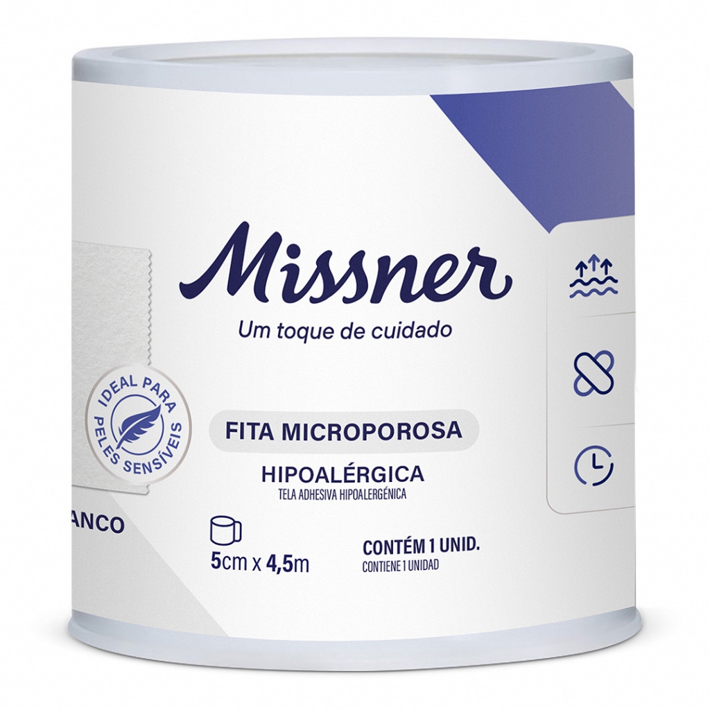 Micropore Branco 5CM X 4.5M Missner
