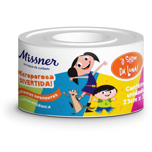Micropore Divertido Show da Luna 2.5CM X 3M Missner