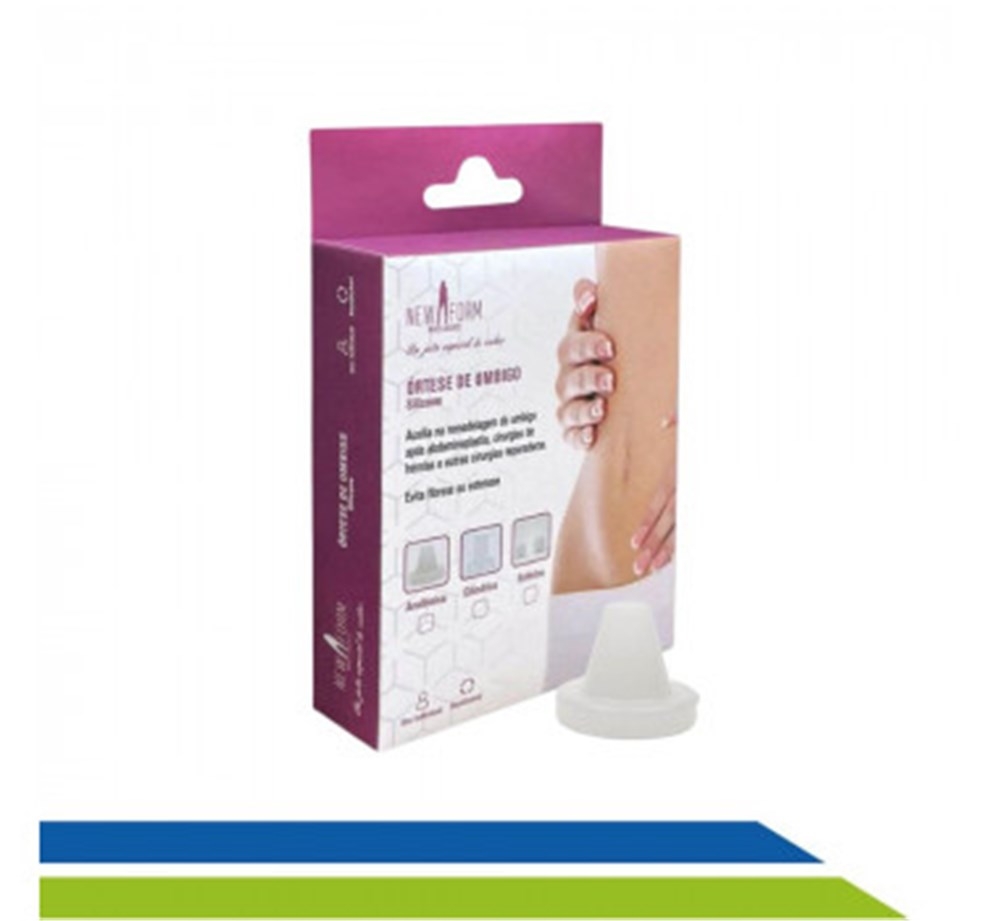 Órtese de Umbigo Anatômica em Silicone UN - Cód. 41105 - New Form
