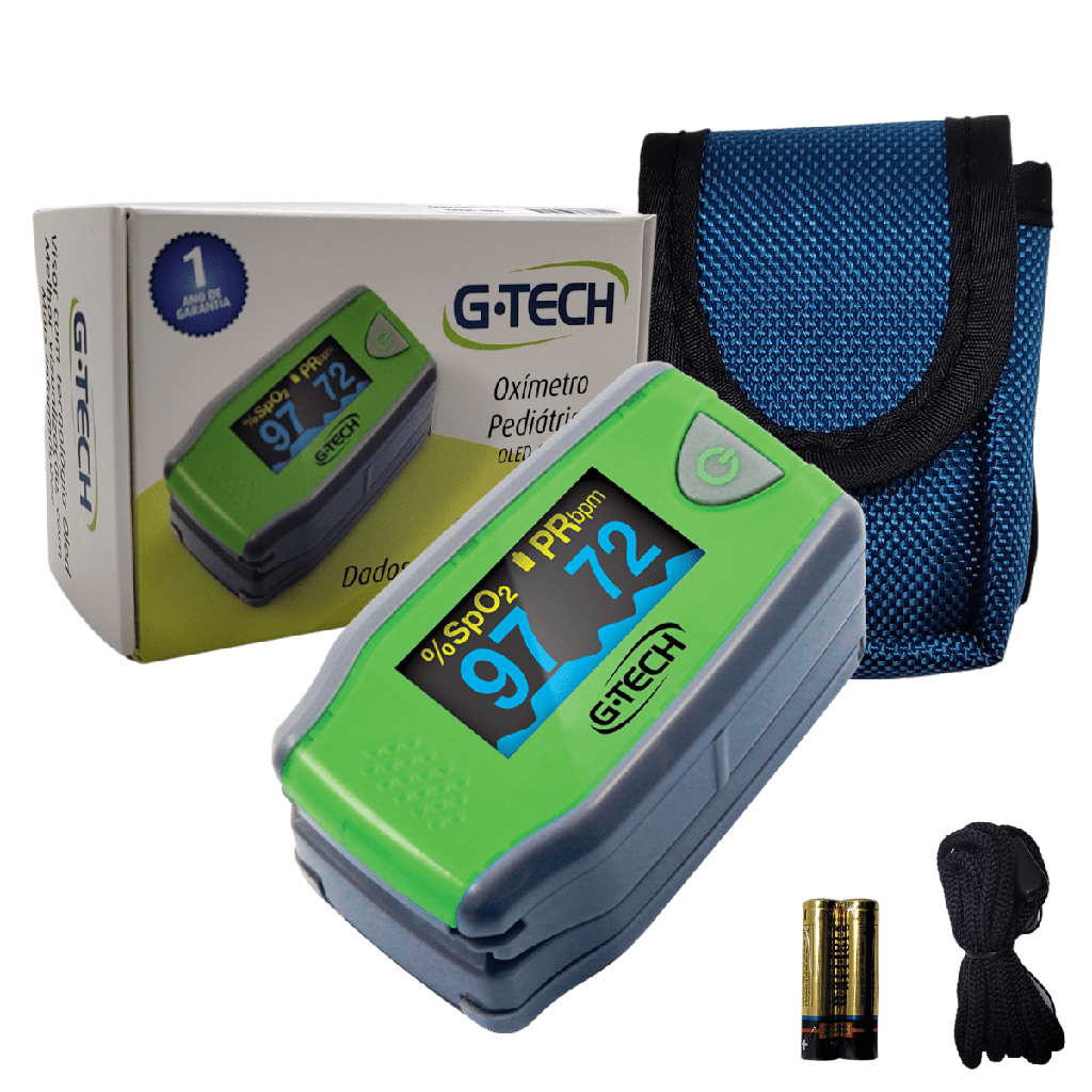 Oximetro de Pulso G-Tech Modelo OLED Pediatrico