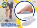 Palmilha Siligel c/ Arco Terapeutico Infantil 27/28 Ortho Pauher 8000I