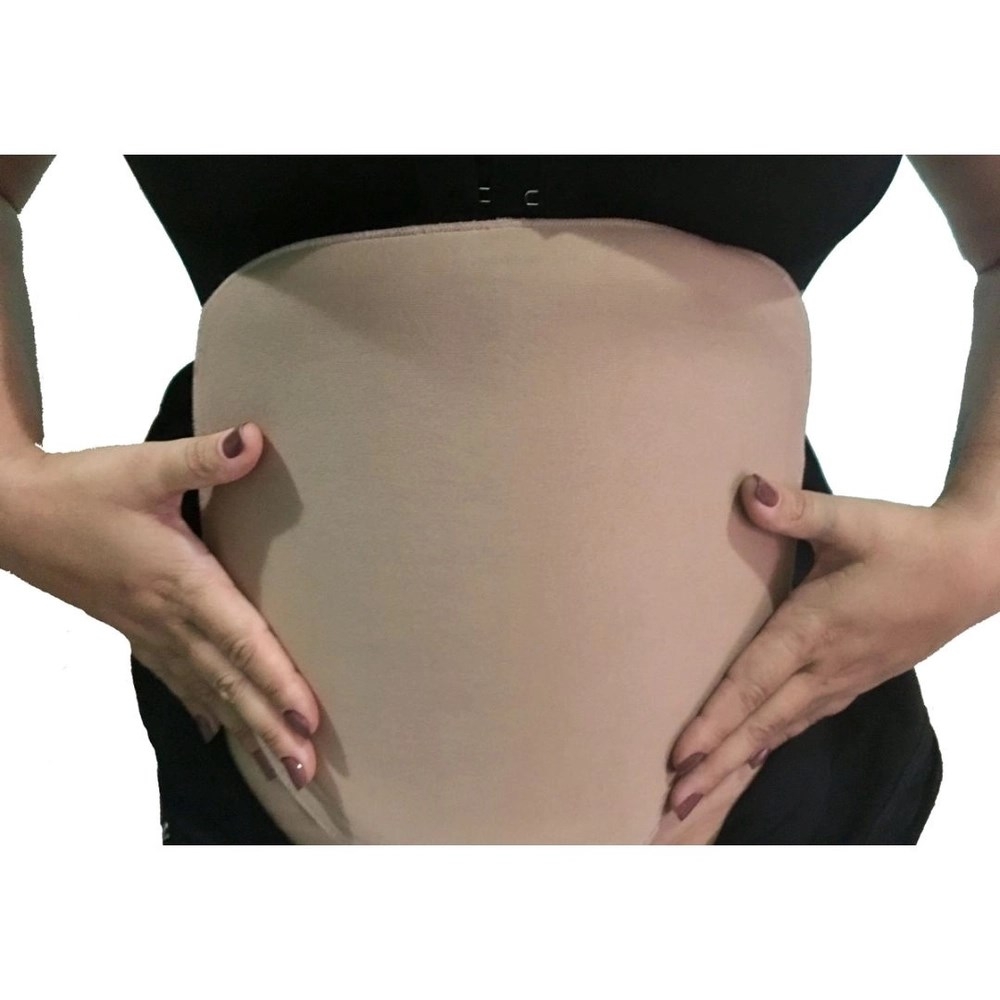 [7909399230148] Placa Abdominal Rígida Pós Cirúrgica Para Reduçao de Seroma Chocolate Tam Un 90010 New Form