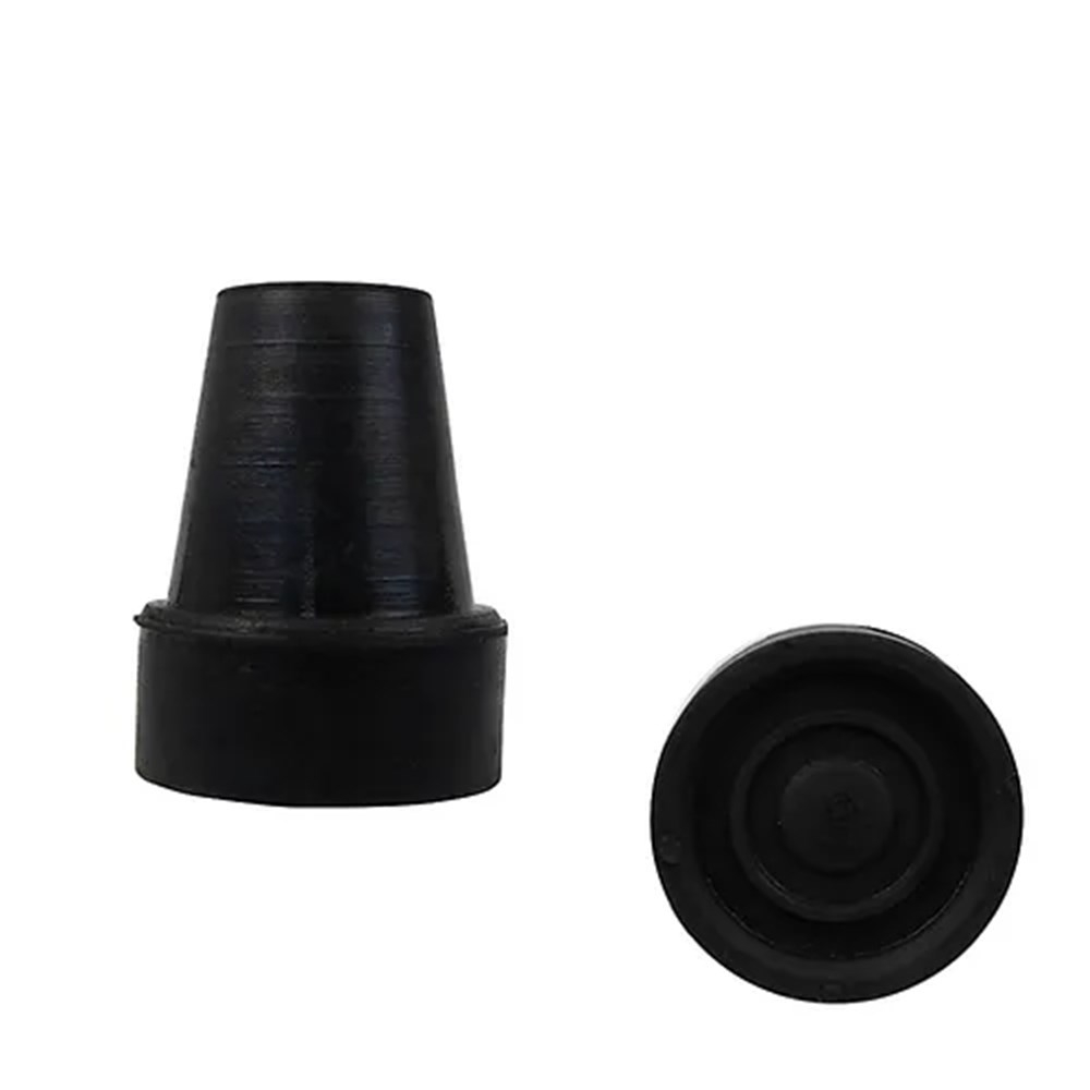 Ponteira Muleta Axilar 7/8 Preta Perbor 1un