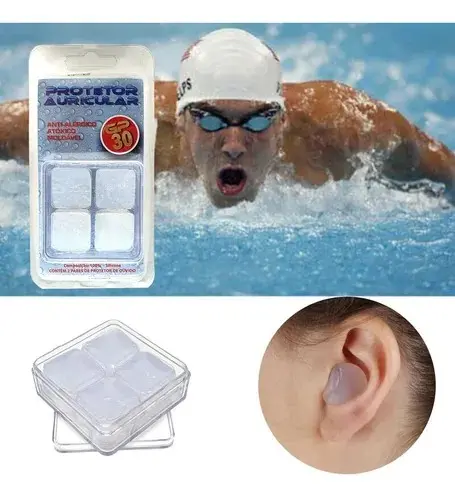 Protetor Auricular Silicone - 2 Pares - GP30 - Dogma