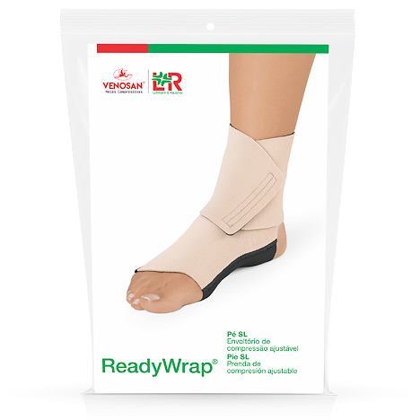 ReadyWrap Pe SL - X Grande - Pe Direito - Bege 19 - 22cm